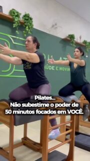 Às vezes tudo o que você precisa é de Pilates 😌

O Pilates é um dos exercícios mais transformadores que existe! Ele te fortalece, trabalha a sua mente e o seu corpo todo, te conecta com o ambiente e te faz desacelerar, tudo ao mesmo tempo! 

Então se você precisa focar mais em você, clica no link da bio e agende sua aula experimental 📞