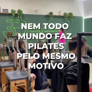 Nem todo mundo faz Pilates pelo mesmo motivo.

Cada pessoa chega com uma história, uma necessidade e um objetivo diferente.

O importante é começar a se exercitar de uma forma que faça sentido para a sua vida e que ajude você a viver com mais qualidade no dia a dia.

E você? Qual foi o seu motivo para começar (ou qual seria)? Conta pra gente aqui nos comentários ⤵️